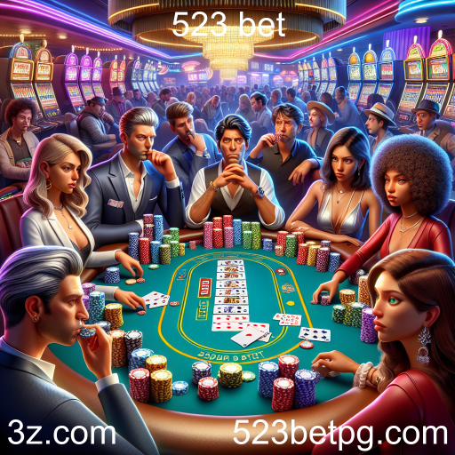 A Emoção do Jogo de Poker na 523 Bet