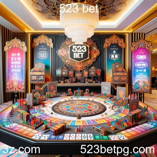 Explore a Diversão dos Jogos de Mesa no 523 Bet